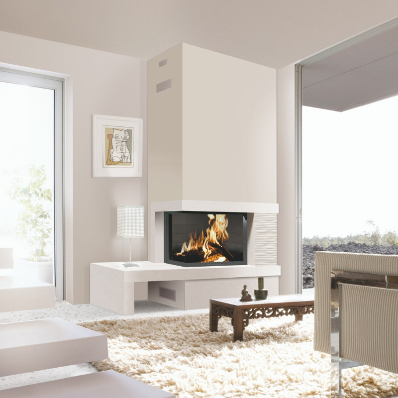 Duplex Corner - Cheminée Contemporaine