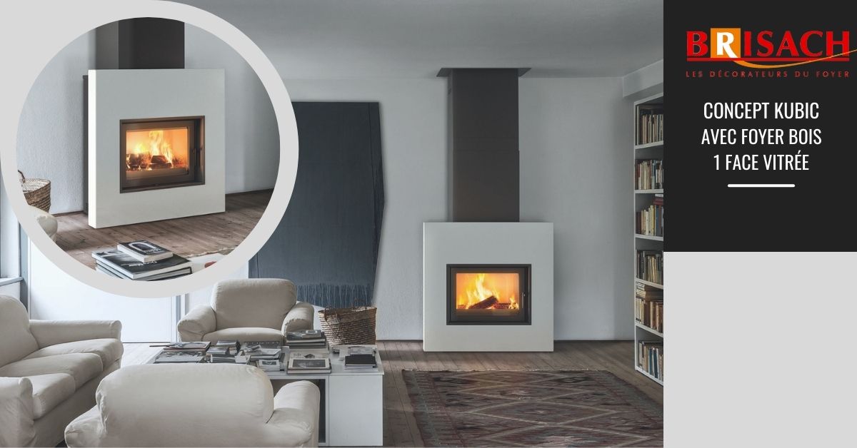 Kubic S671 FL Acier - Poêle-Cheminée Acier