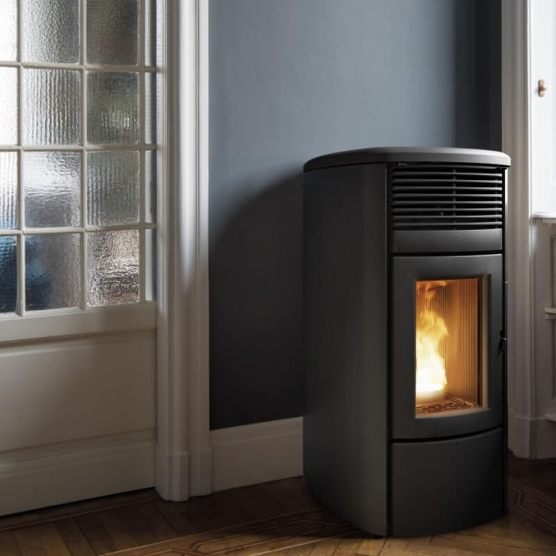 Lugano EVO - Poêle à Granulés Design
