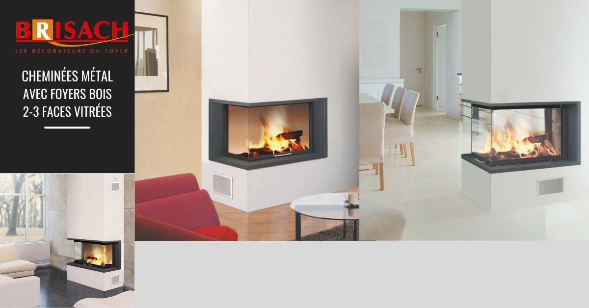 Pli - Cheminée Métal Design