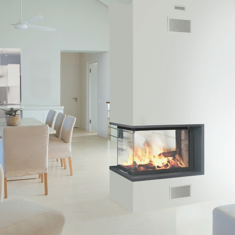 Triplex - Cheminée Métal Design