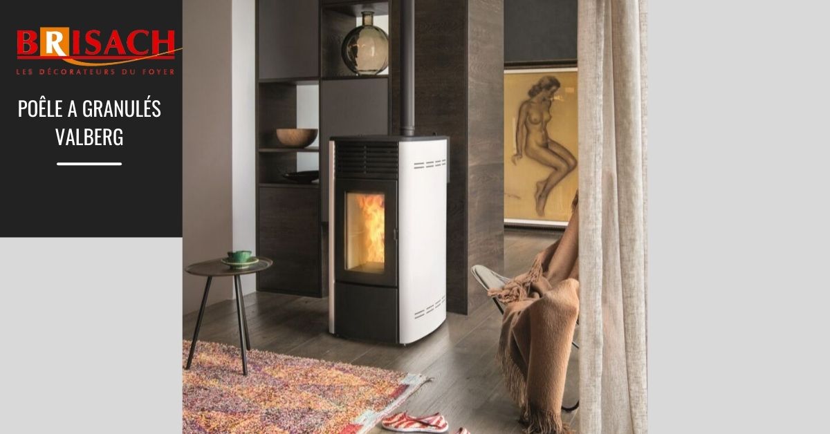 Valberg Easy - Poêle à Granulés Design